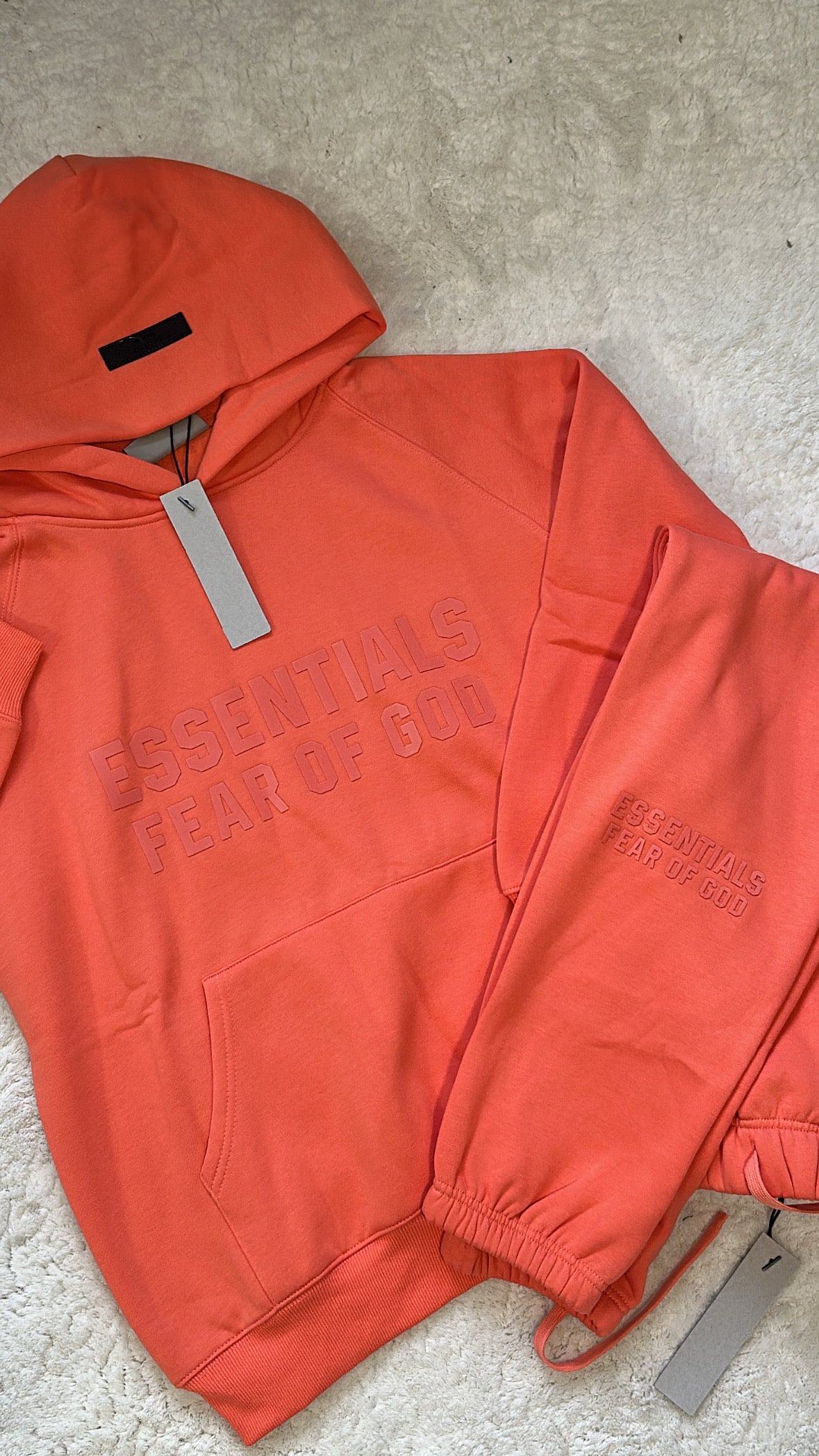 Ensemble Corail Hoodie + Jogging
