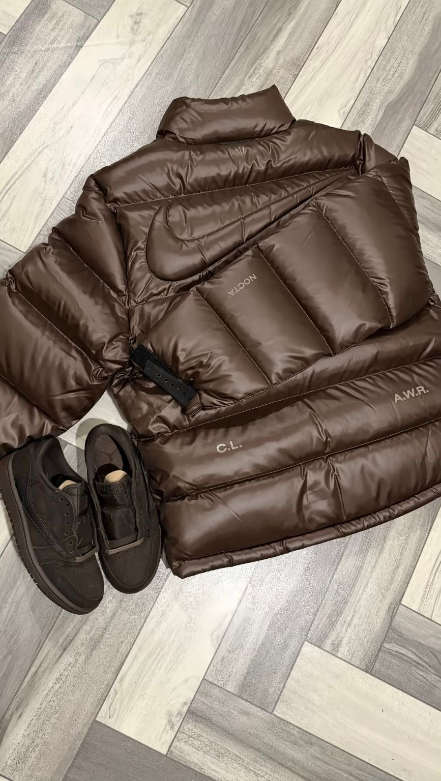 Doudoune Marron Chocolat