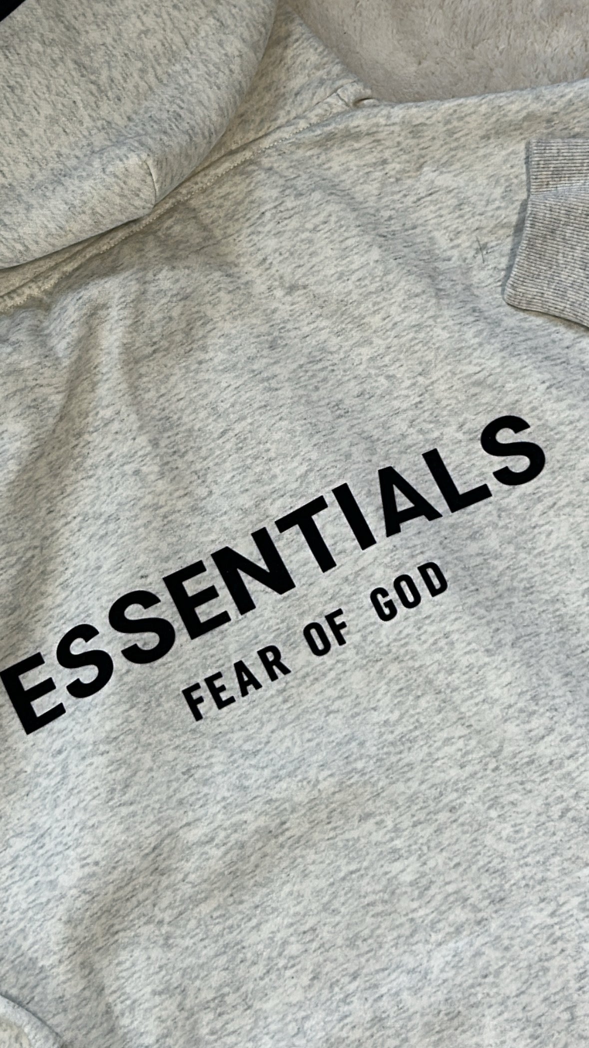 Ensemble Gris Clair Chiné Hoodie + Jogging