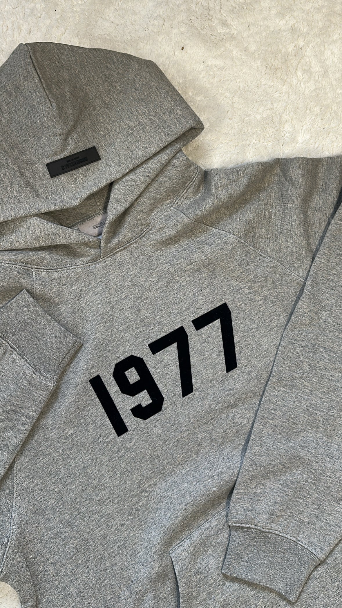 Ensemble Gris Chiné Hoodie + Jogging