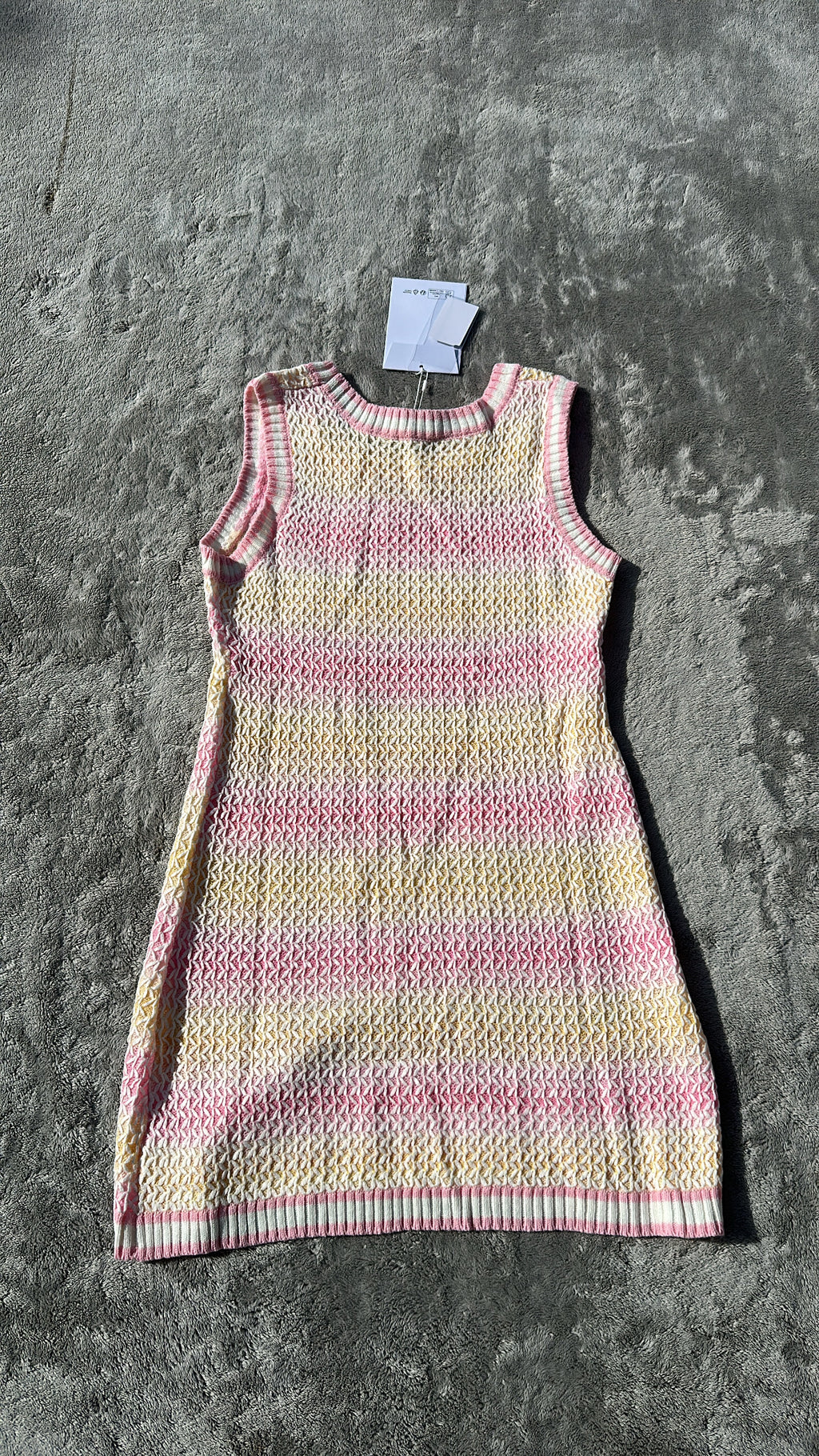 Robe Tricot Multicolore