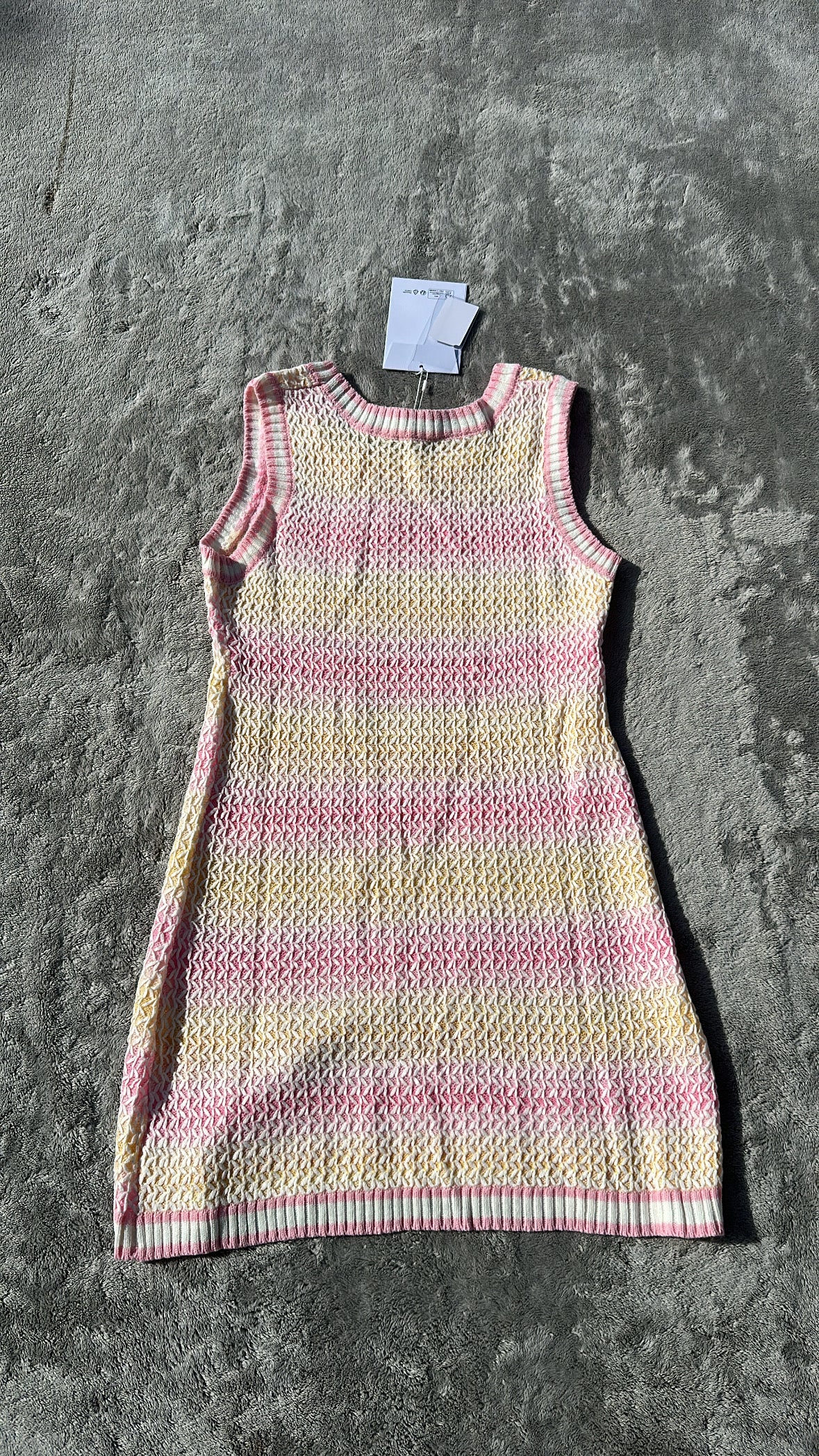 Robe Tricot Multicolore