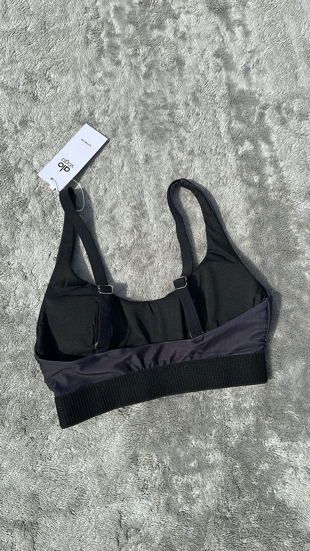 Ensemble Sport Noir Anthracite Brassière + Legging