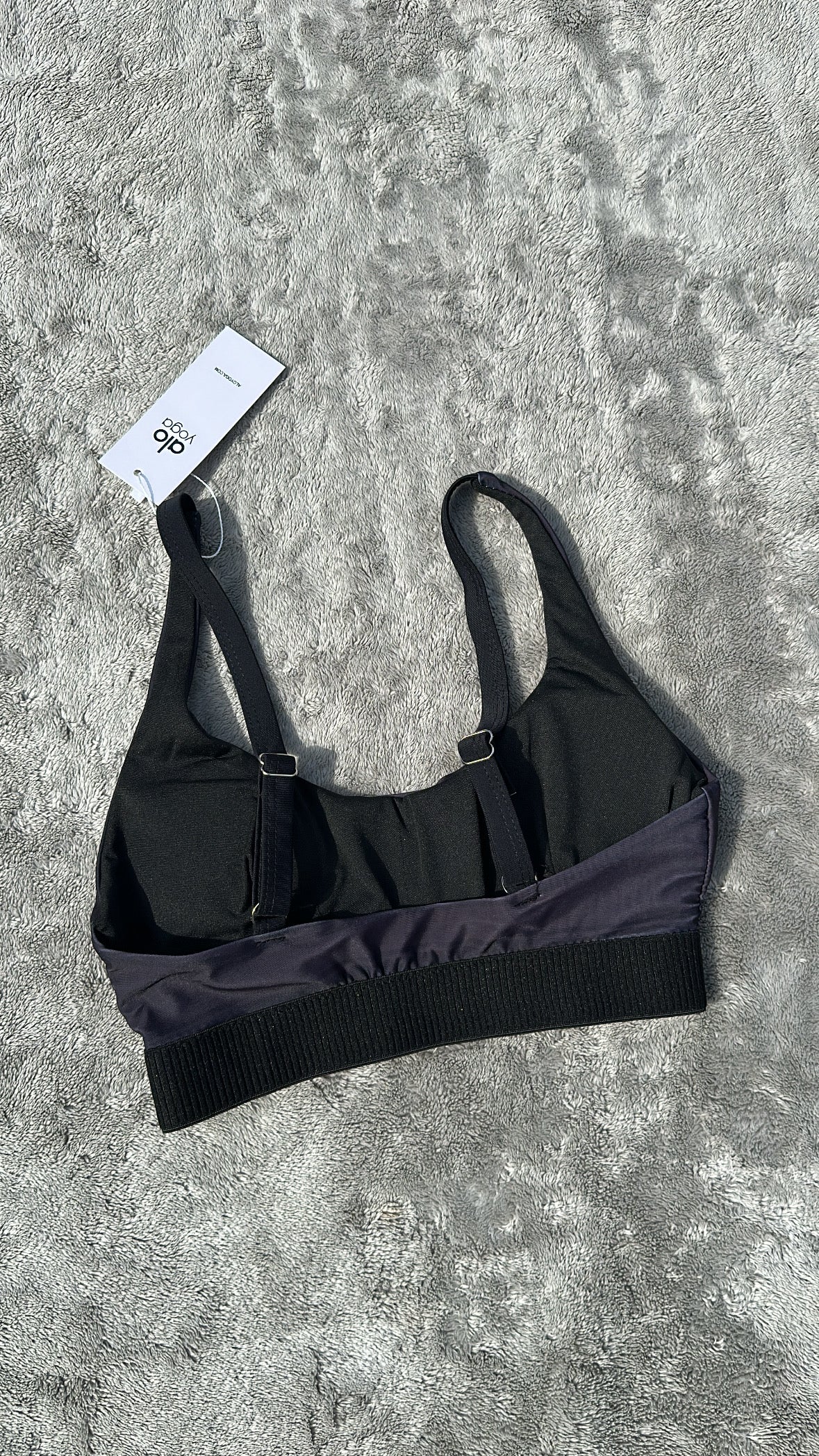 Ensemble Sport Noir Anthracite Brassière + Legging