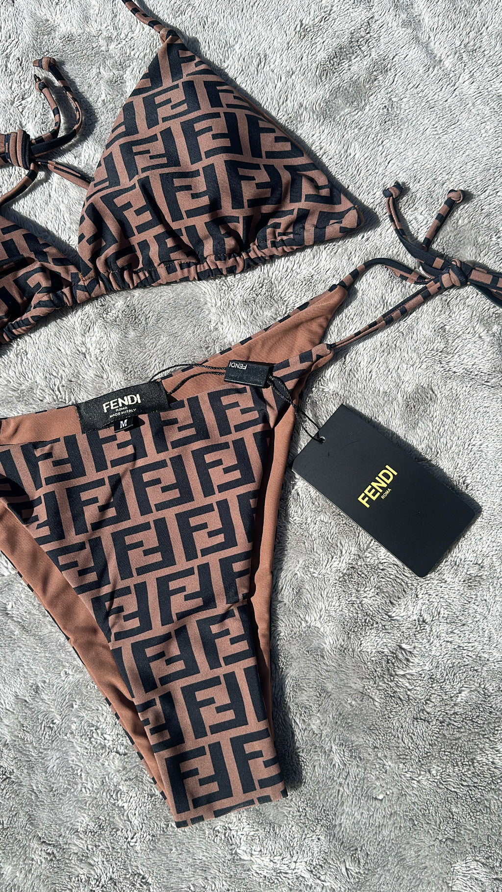Bikini Monogramme Camel