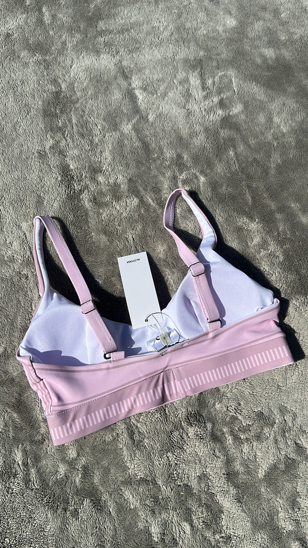 Ensemble Sport Rose Lilas Brassière + Legging