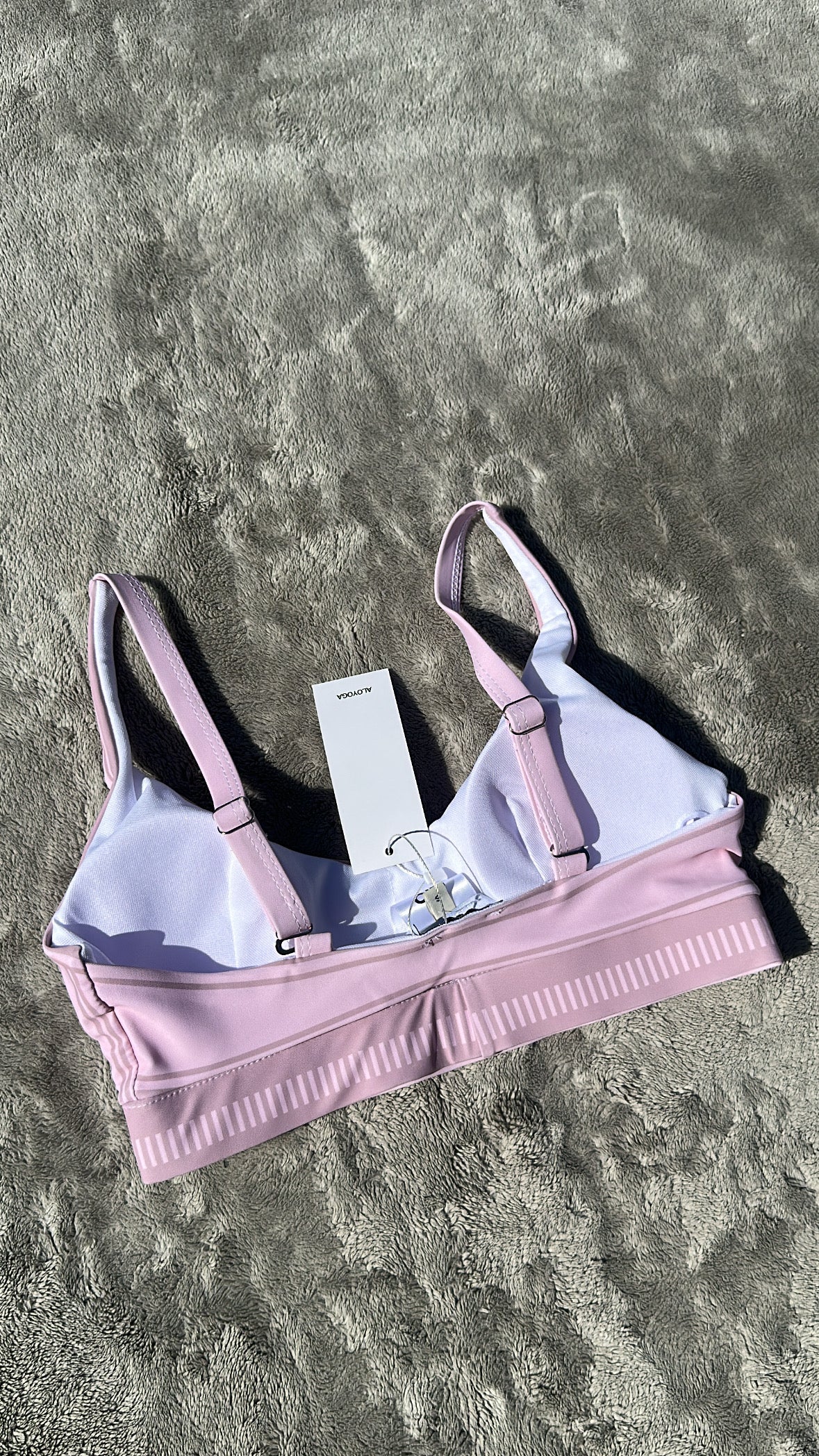 Ensemble Sport Rose Lilas Brassière + Legging