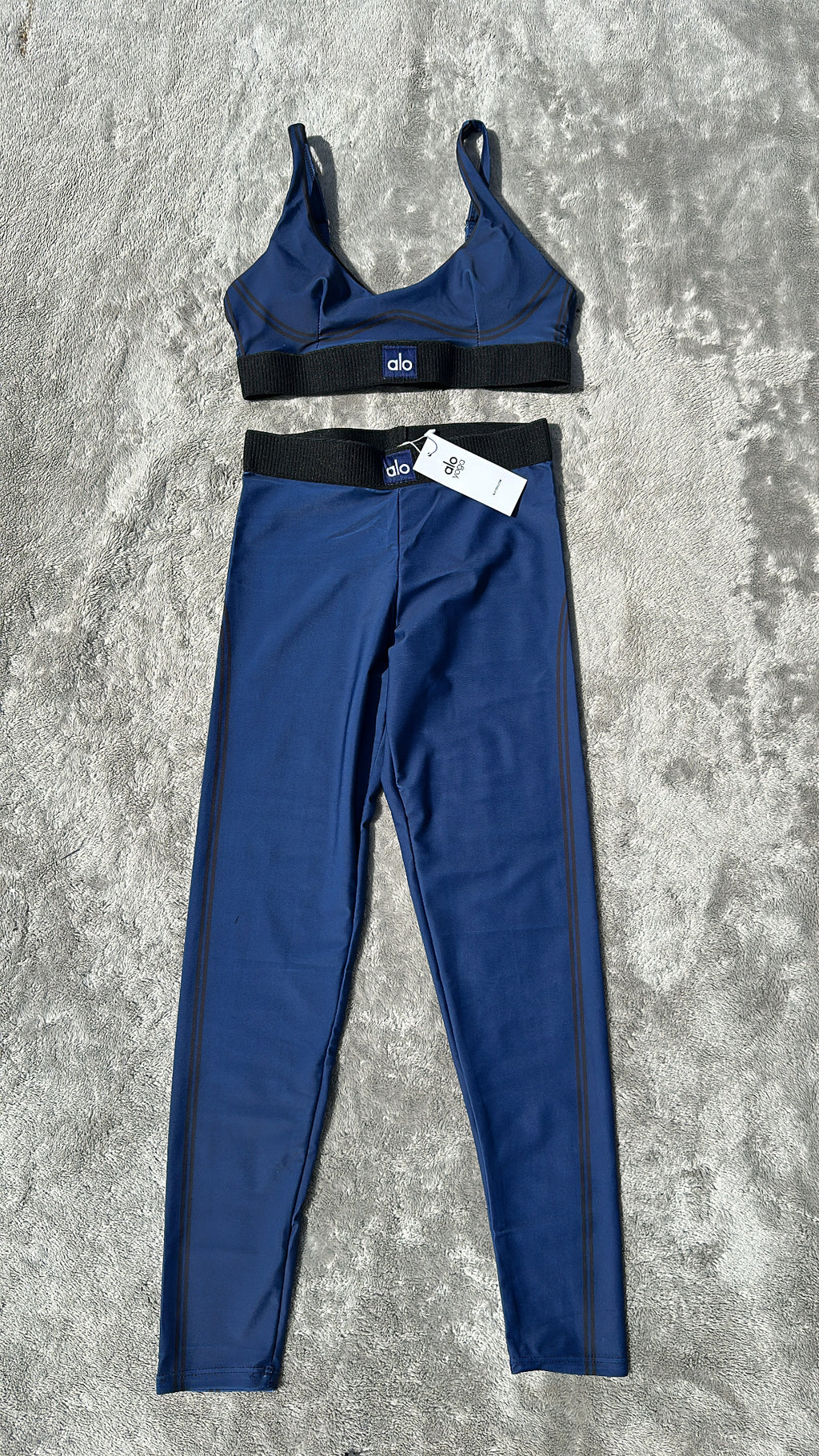 Ensemble Sport Bleu Marine Brassière + Legging