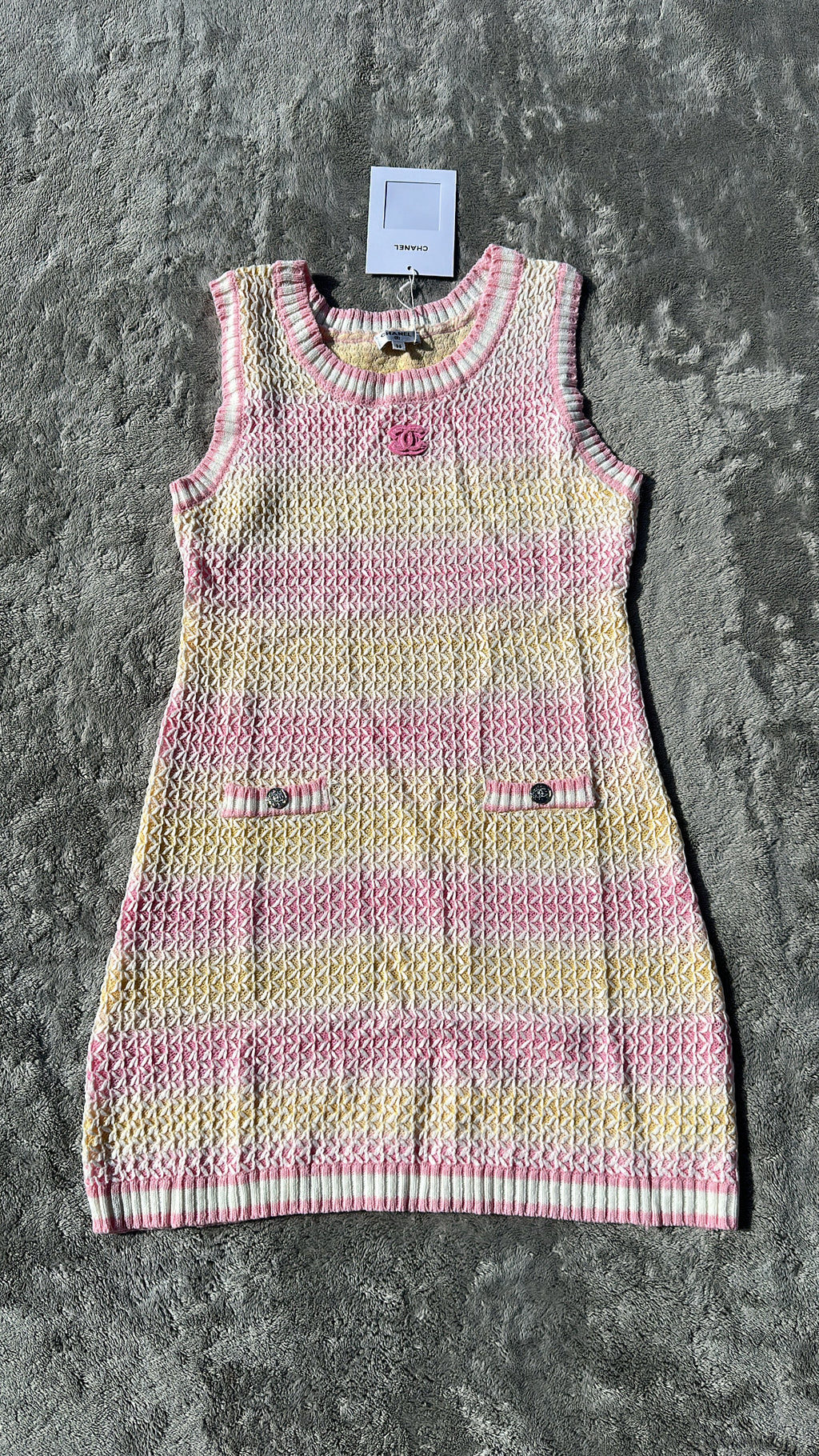 Robe Tricot Multicolore