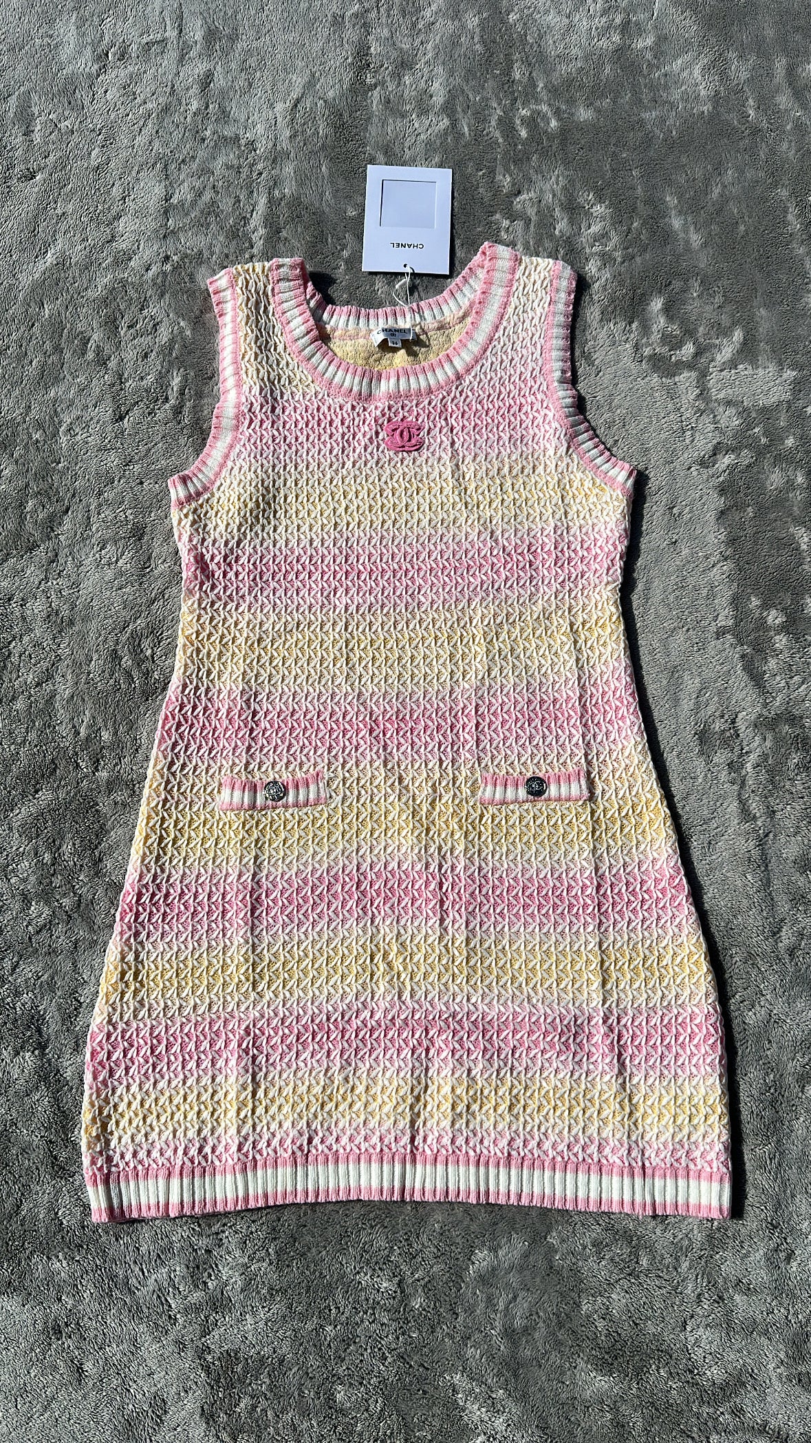 Robe Tricot Multicolore